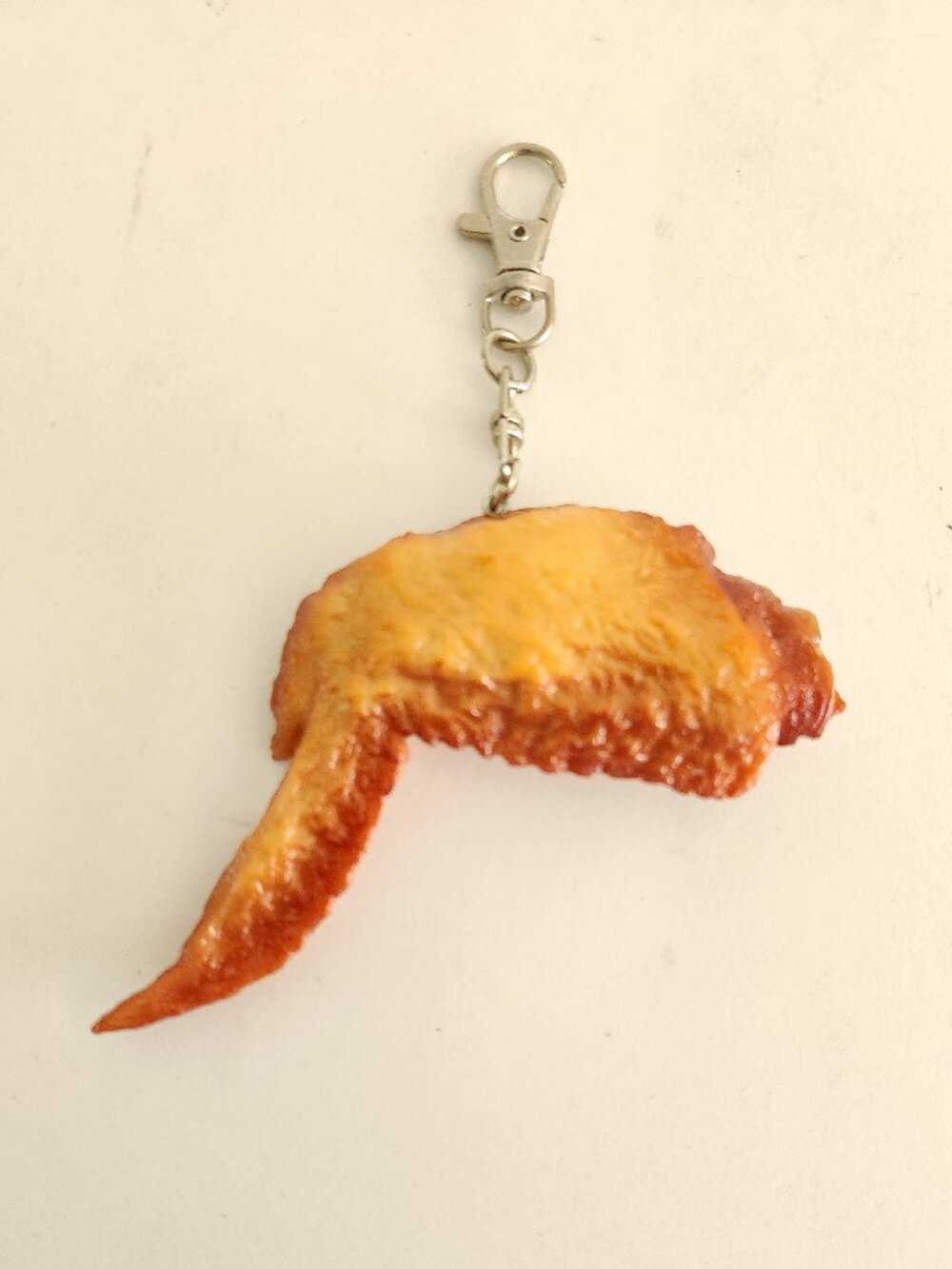 Chicken Wing Bag Charm Accessory